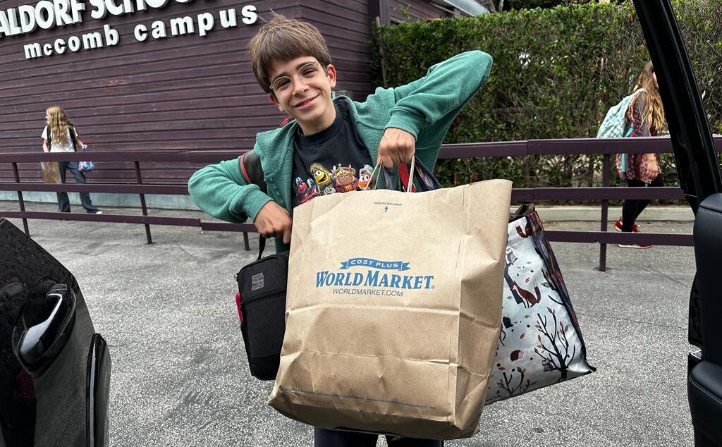13 Years Old Boy Collects 80 Pounds of Clothing for the Homeless