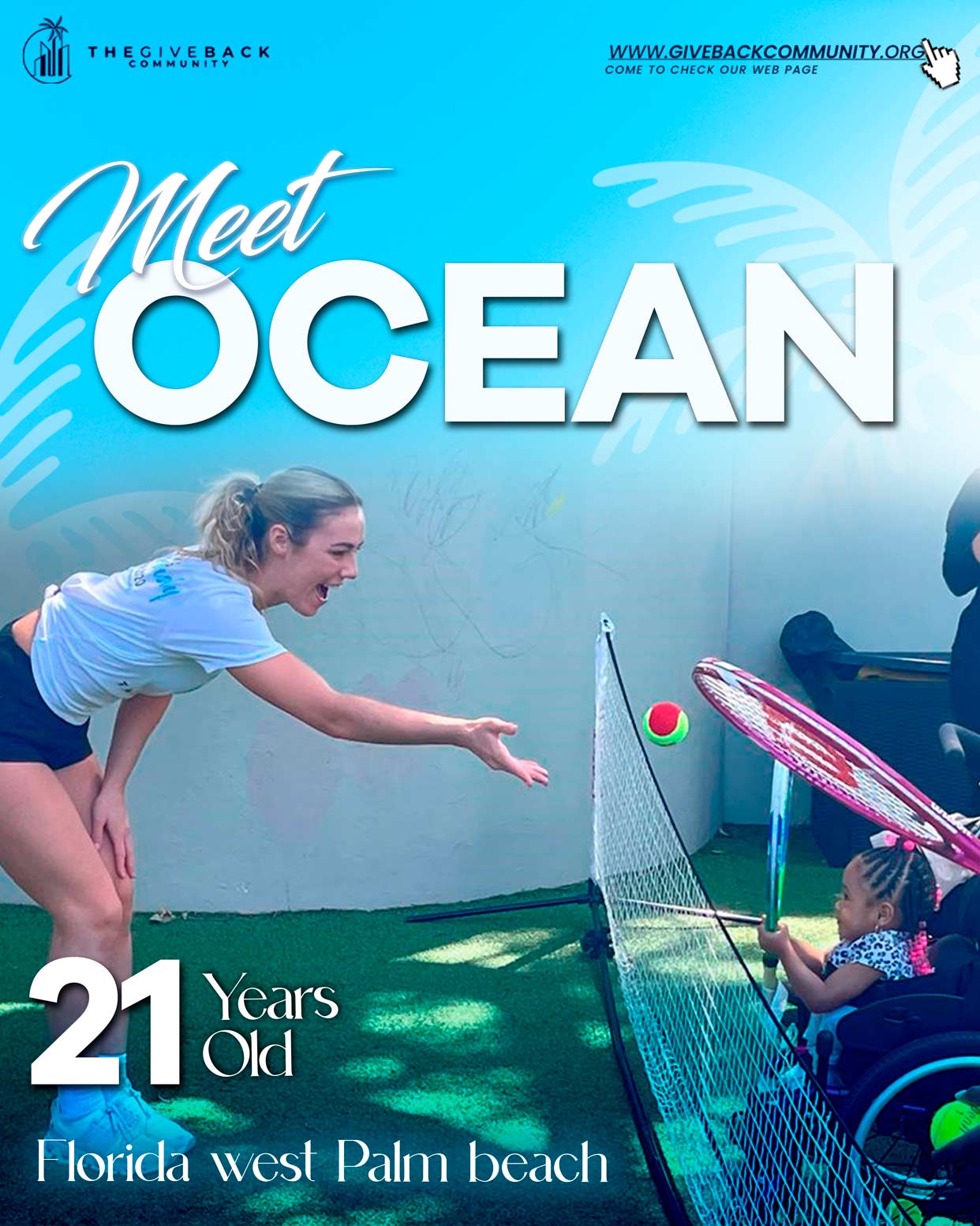 Ocean 21 Years Old College Student in West Palm Beach, Florida